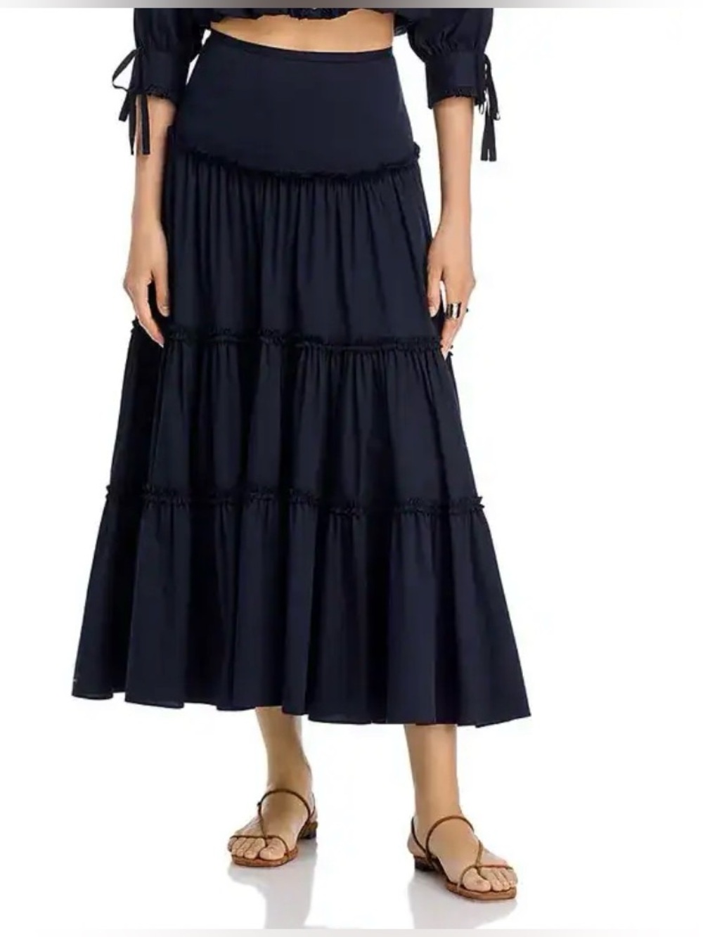 CINQ À SEPT Roupao Skirt